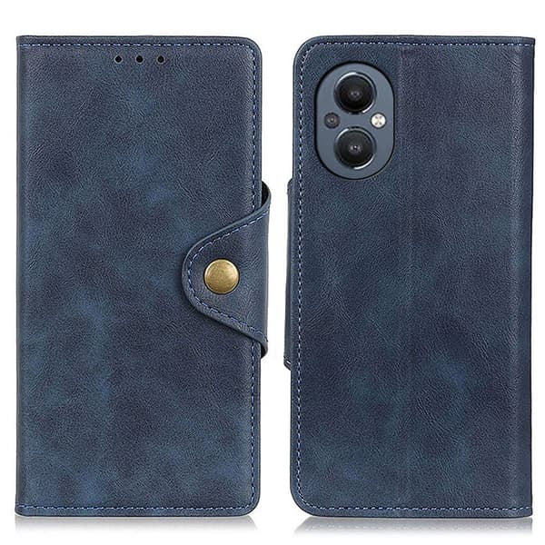 Alpha läder OnePlus Nord N20 5G fodral - Blå Blå