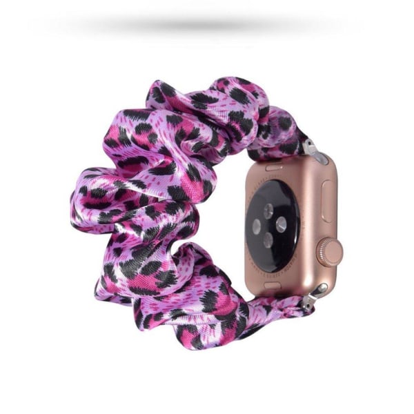 Apple Watch Series 5 44mm cool cloth pattern watch band - Purple Purple