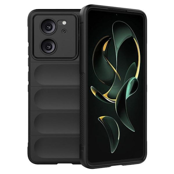 Blødt grebsformet cover til Xiaomi Redmi K60 Ultra - Sort Black