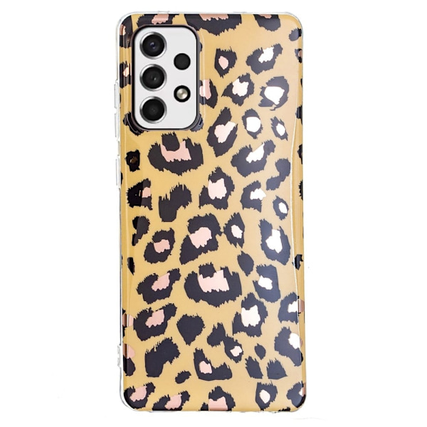 Marble Samsung Galaxy A33 5G Suojakotelo - Leopard Brown