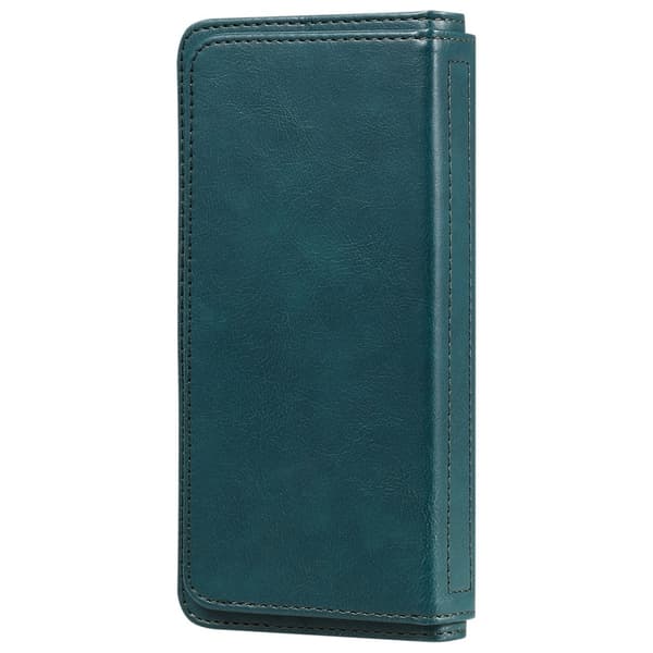 Samsung Galaxy S24 etui med pung & 10 kortpladser – Grøn Green