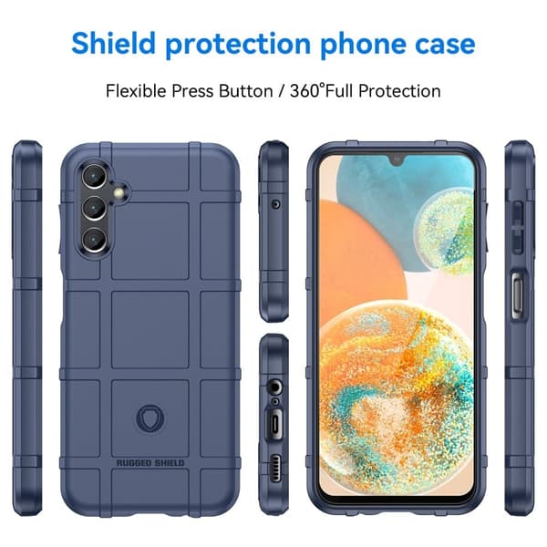 Rugged Shield Samsung Galaxy M44 kotelot - Sininen Blue