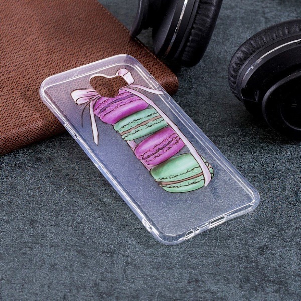 Samsung Galaxy J4 (2018) trykt mønster tyndt etui - Småkager Multicolor