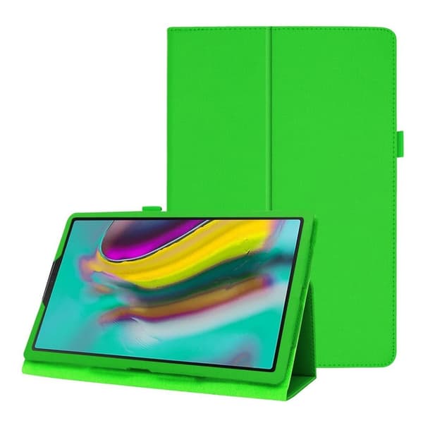 Samsung Galaxy Tab A 10.1 (2019) litchi læretui - Grønn Green