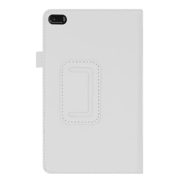 Lenovo Tab E7 Litchi Skinnetui - Hvit White