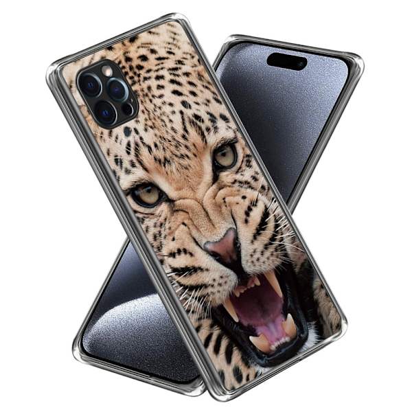 Deco iPhone 16 Pro Max cover - Leopard Brown