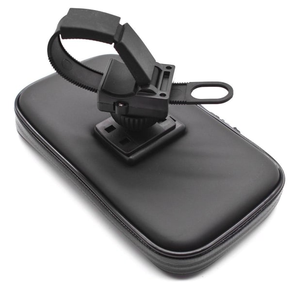5.5 Universal bicycle handlebar stand EVA phone bracket - Size: Black