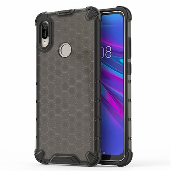 Bofink Honeycomb Huawei Y6 2019 deksel - Svart Black