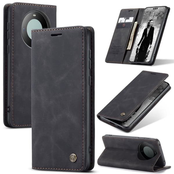 CaseMe Huawei Mate 60 Pro Plus / Huawei Mate 60 Pro sileä kotelo - Musta Black