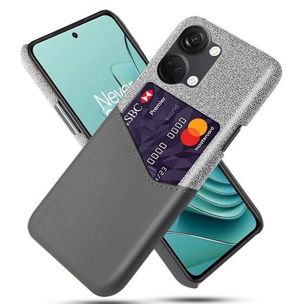 Bofink OnePlus Ace 2v Kort Cover - Grå Silver grey
