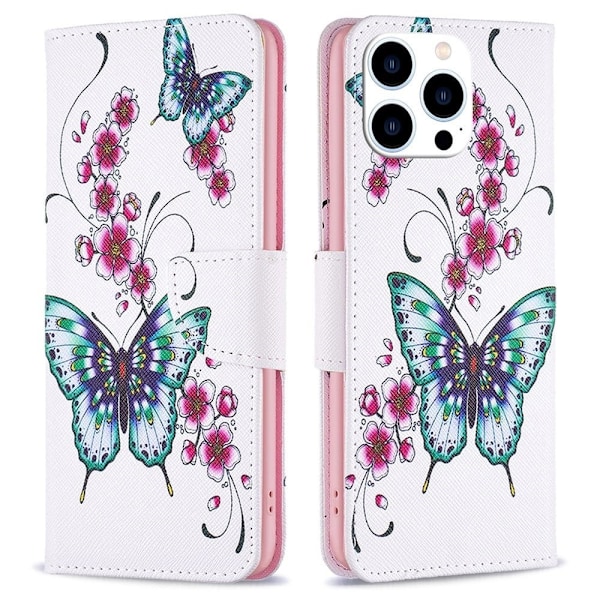 Wonderland iPhone 14 Pro fodral -Rosa Rosa