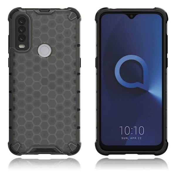 Bofink Honeycomb Alcatel 1S (2020) Etui - Sort Black