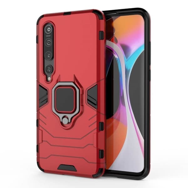 Ring Guard cover - Xiaomi Mi 10 - Rød Red