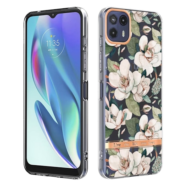 Supertyndt og slidstærkt softcover til Motorola Moto G50 5G - Grøn Gardenia Green