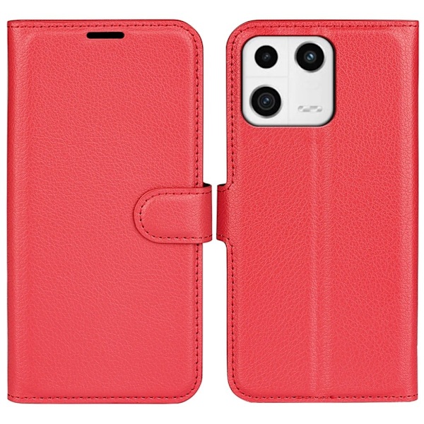 Classic Xiaomi 13 Flippetui - Rød Red