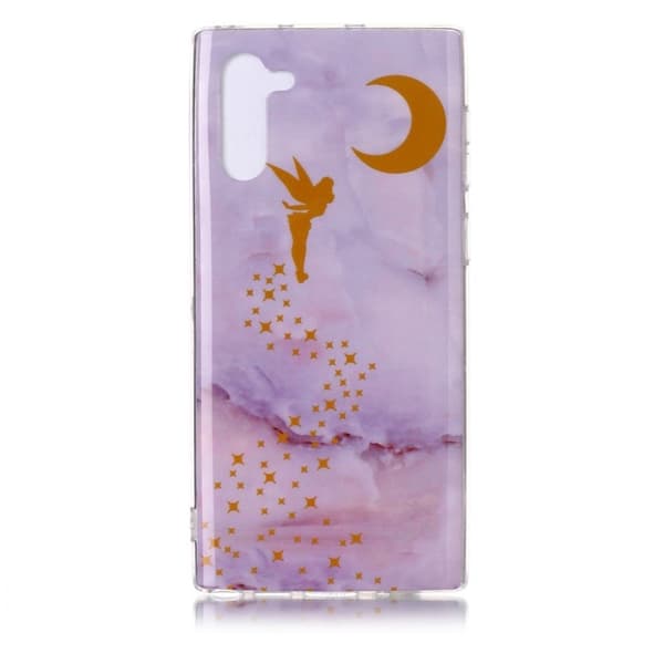 Marble Samsung Galaxy Note 10 deksel - alv måne mønster Multicolor