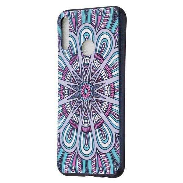 Imagine Huawei P40 Lite E deksel - Mandalablomst Multicolor