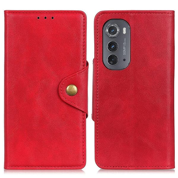 Alpha Motorola Moto Edge 2022 Flippetui - Rød Red