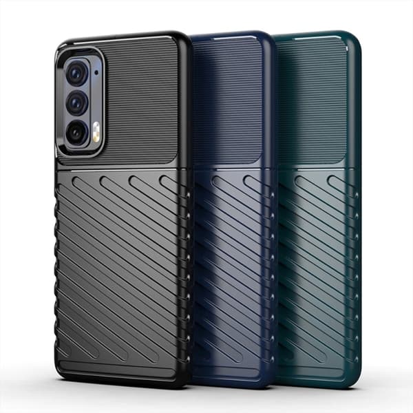 Thunder Motorola Edge (2021) Etui - Svart Black
