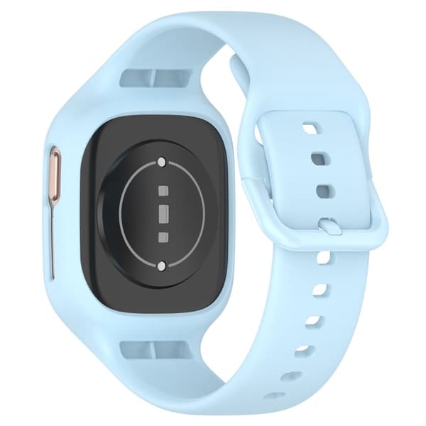Honor Watch 4 silikonerem med integreret cover - Lyseblå Blue
