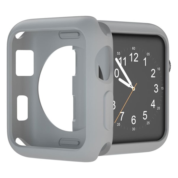 Apple Watch Series 3/2/1 38mm robust case - Lysegrå Silver grey