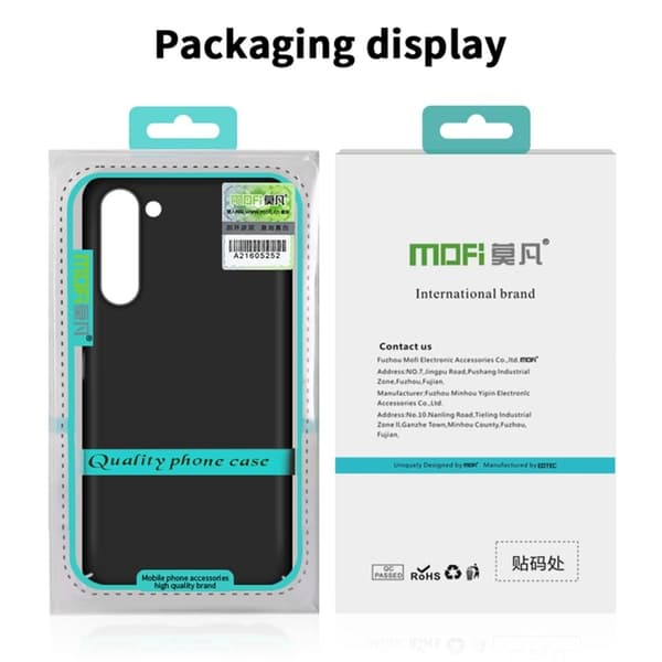 MOFI Samsung Galaxy A15 slim shield deksel - Svart Black