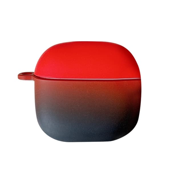 SoundPeats Air 3 beskyttelsesetui med gradientfarve - Rød / Sort Red