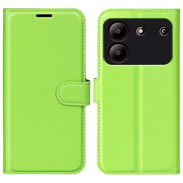 Classic ZTE Blade A54 flip etui - Grønn Green