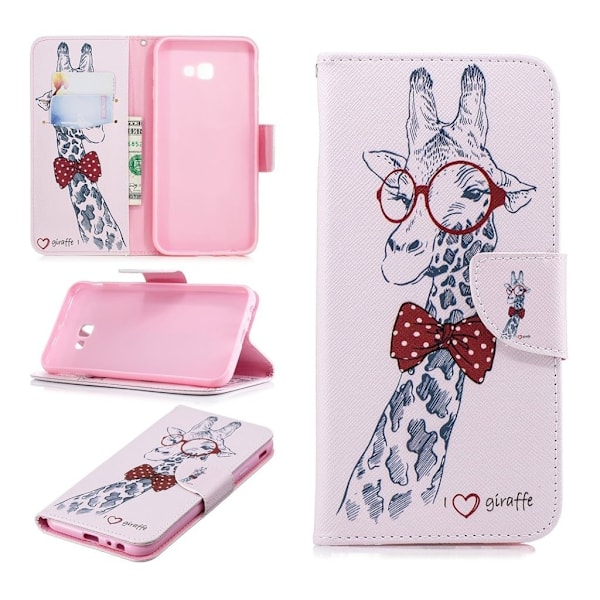 Wonderland Samsung Galaxy J4 Plus (2018) fodral -Rosa Rosa