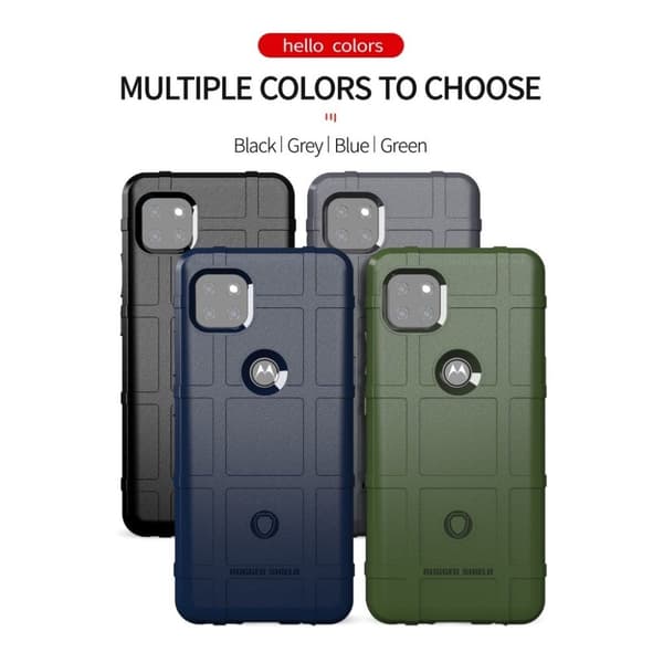 Rugged Shield Etui Motorola Moto G 5G - Grønn Green