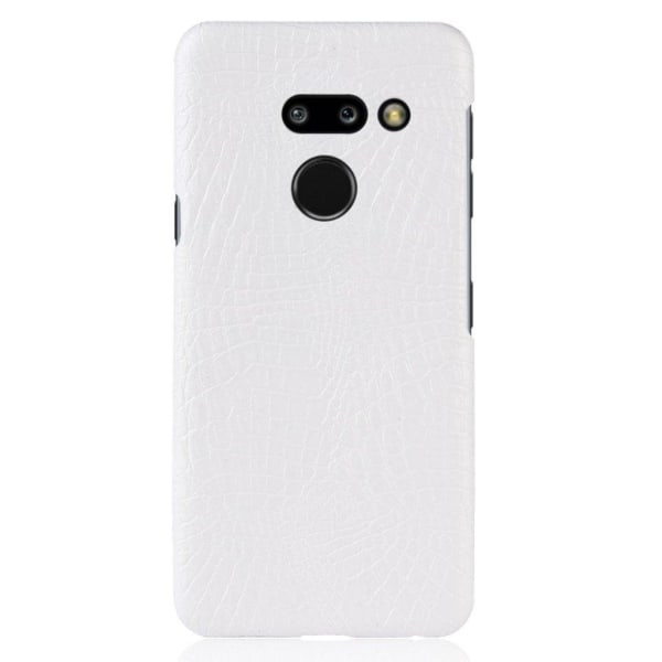 LG G8 ThinQ krokodille etui - Hvid White