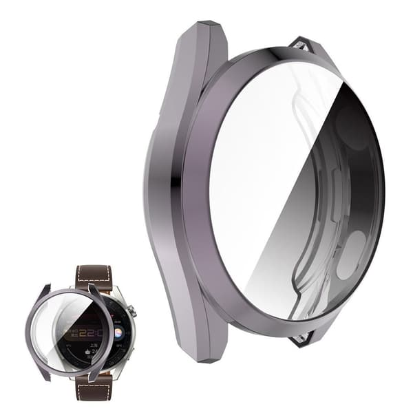Huawei Watch 3 Pro galvanisering af TPU-ramme - Grå Silver grey