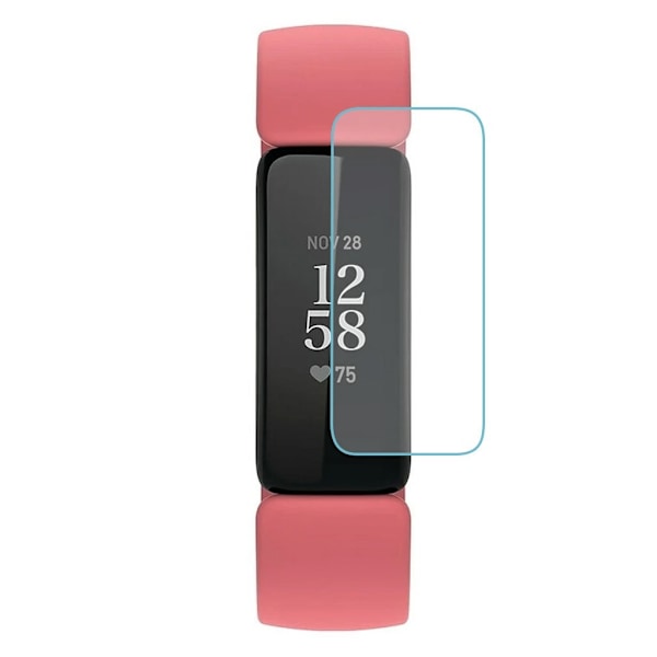 Fitbit Inspire 2 anti-shock skærmbeskytter Transparent