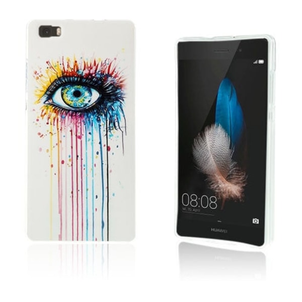 Westergaard Huawei Ascend P8 Lite Cover - Farverigt Øje Multicolor