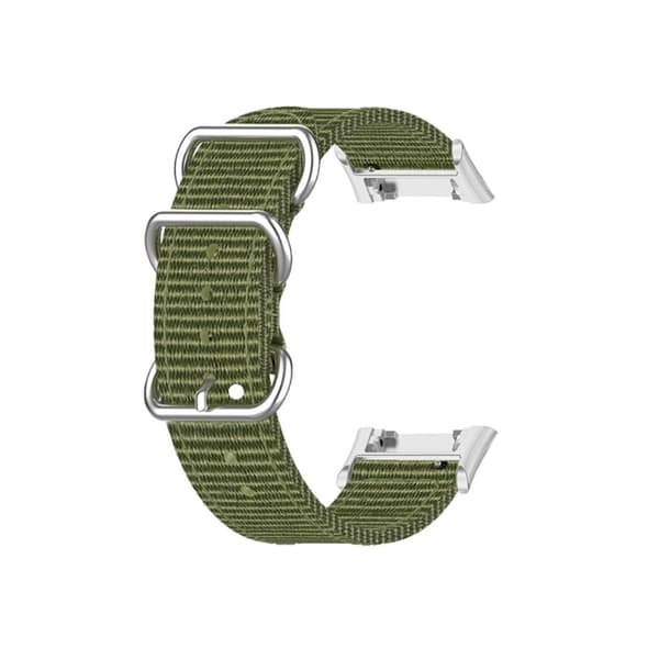 Oppo Watch Free klockarmband i nylon - Militärgrön Grön