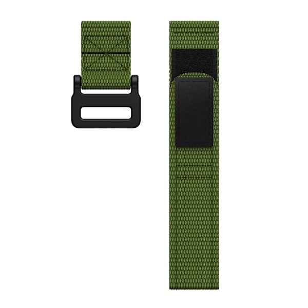 26mm Nylon loop-urrem til Garmin-ur - Militærgrøn Green