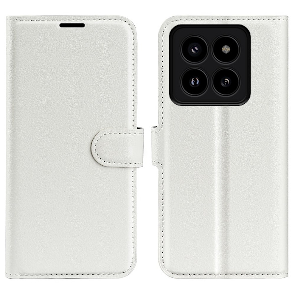Classic Xiaomi 14 Pro flip etui - Hvit White