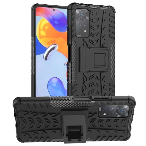 Offroad Xiaomi Redmi Note 11S 5G / Xiaomi Redmi Note 11 Pro kotelot - Musta Black