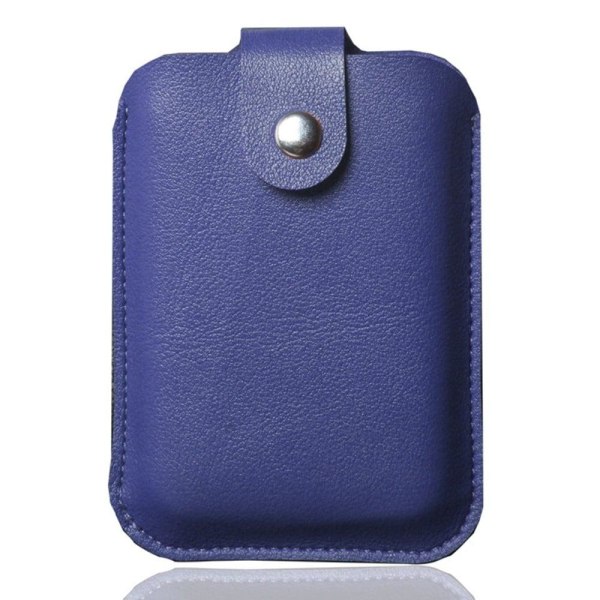 Apple MagSafe Power Bank leather case - Sapphire Blå