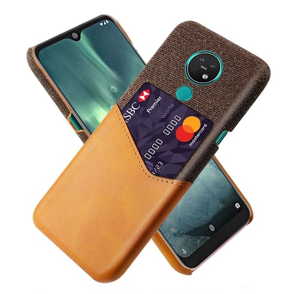 Bofink Nokia 7.2 Kortdeksel - Brun Brown