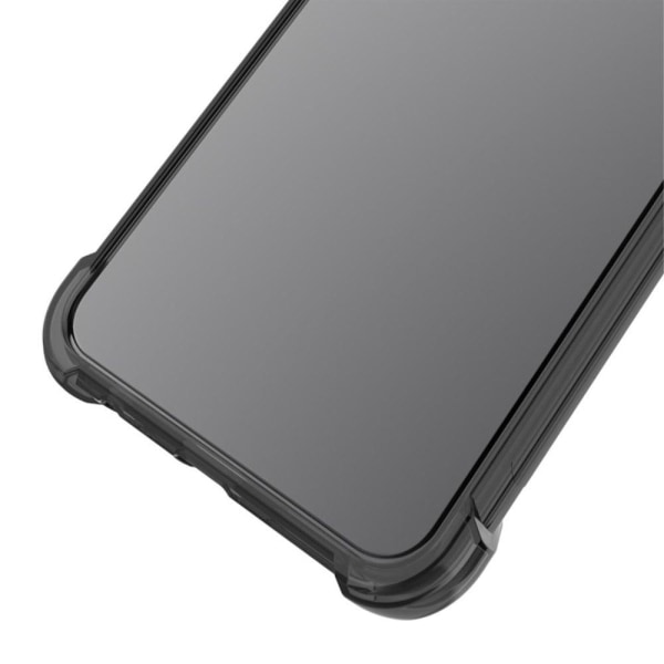 IMAK Airbag Skal till Nokia X10 / X20 - Transparent Black Transparent