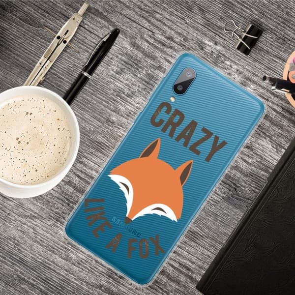Deco Samsung Galaxy M02 / Samsung Galaxy A02 kotelot - Kettu Brown
