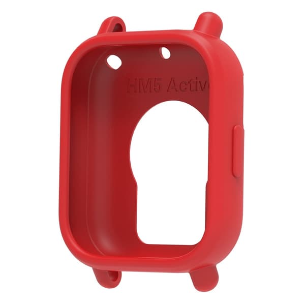 Xiaomi Redmi Watch 5 Active Watch Case Pehmeä silikoni kellon suojus - Punainen Red