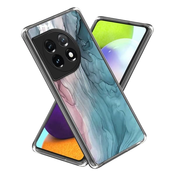 Marmormotiv OnePlus Ace 3 / OnePlus 12R skal - Stil C Blå