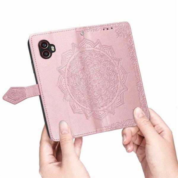 Mandala Samsung Galaxy Xcover 2 Pro / Xcover 6 Pro Läppäkotelo - Pink