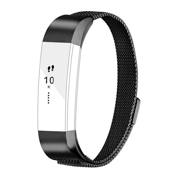 Fitbit Alta milanese rustfrit stål Urrem - Sort Black