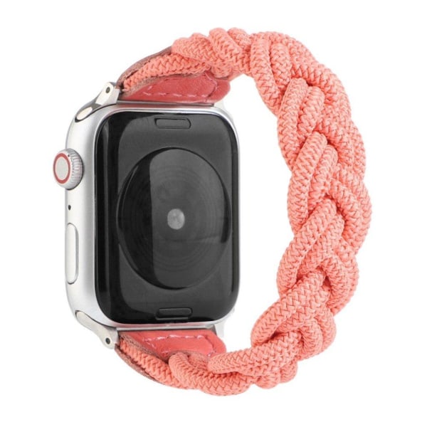 Apple Watch Series 6 / 5 44mm woven braid watch band - Rose Rosa