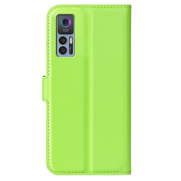 Klassisk TCL 30 5G flip etui - Grøn Green
