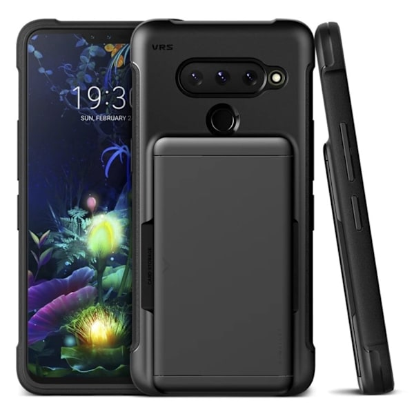 VRS Design Damda Glide Shield för LG V50 - Stål Silver Silvergrå
