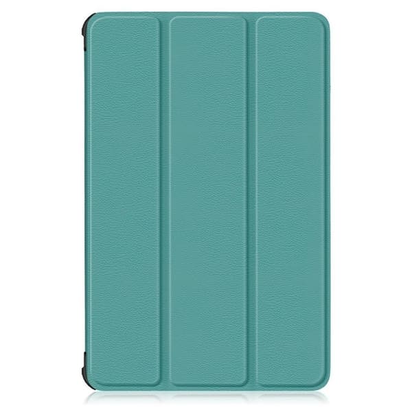 Lenovo Tab P11 Pro trefaldigt litchi-läderfodral - Baby Blå Grön